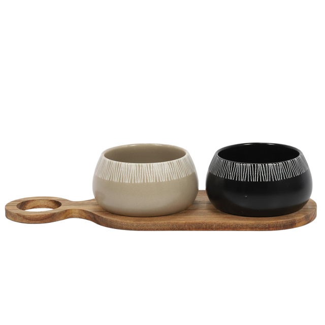 Boluri pentru gustări RORI, 2 bucăți + tavă