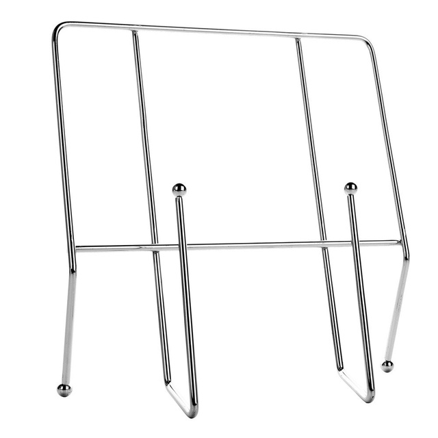 Suport cromat, nu doar pentru cartea de bucate.