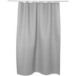 Perdeau de dus ABELIE 180x200 cm, poliester, gri