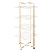 Suport vertical pentru uscat haine modular, 69 x 68.5 x 175 cm