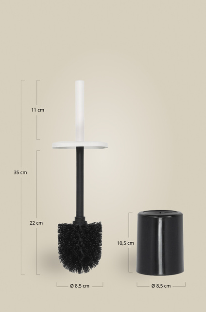 Perie de toaletă din metal NATRIO