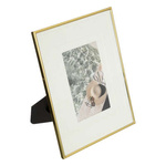 Rama foto aurie ELISA, cu passepartout, 20 x 25 cm