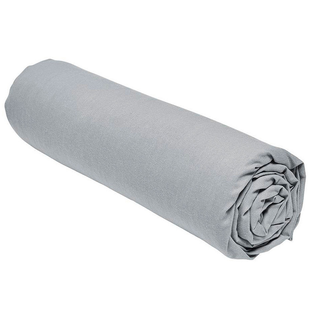 Cearsaf de pat cu elastic Plain, din bumbac, 160 x 200 cm