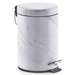 Coș de gunoi de baie MARMURĂ, 3 l, ZELLER