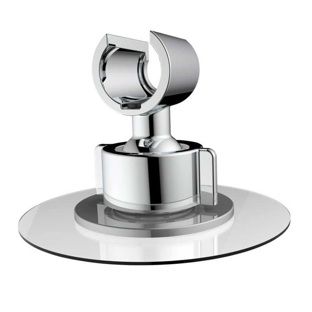 Suport pentru cap de dus, fara gaurire, Ø 8 cm, WENKO