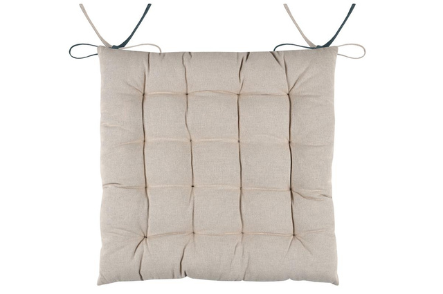 Perna pentru scaun cu legături DUO, 100% bumbac, 40 x 40 cm