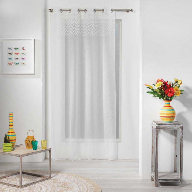 Perdea sufragerie cu ghidaje IZAORA, 140 x 240 cm