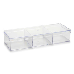 Organizator pentru pensule de machiaj cu capac SMART