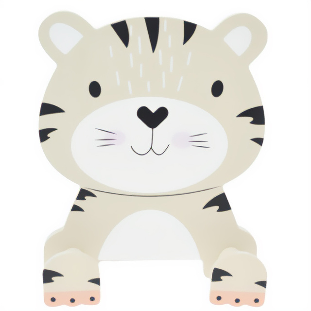 Umeraș pentru haine în camera copilului, animal cu lăbuțe, 14 x 4,5 x 17 cm