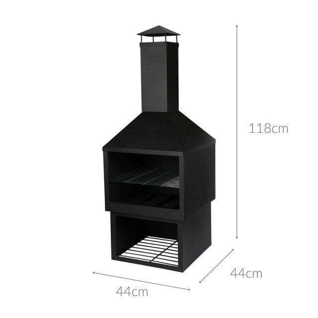 Gratar cu cos inalt, 118 cm