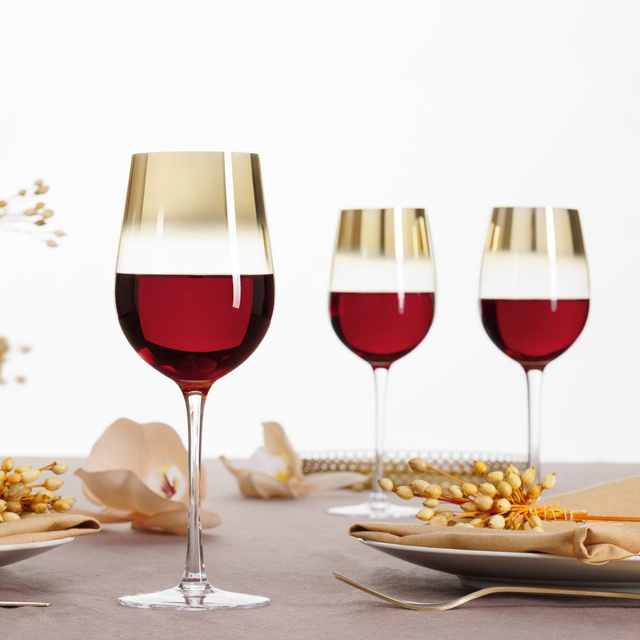 Pahare de vin PRECIOSA, 380 ml, 6 bucăți