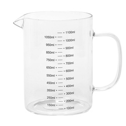 Cană de măsurat ZOPA, sticlă, 1 l