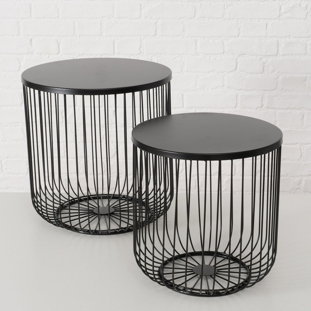 Set doua mese metalice CINDY, 41 - 47 cm