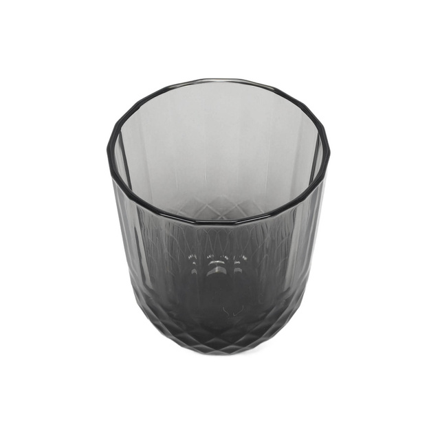 Pahar din sticlă gri, 345 ml