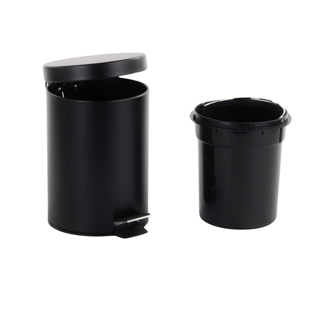 Coș de gunoi metalic, 3 litri