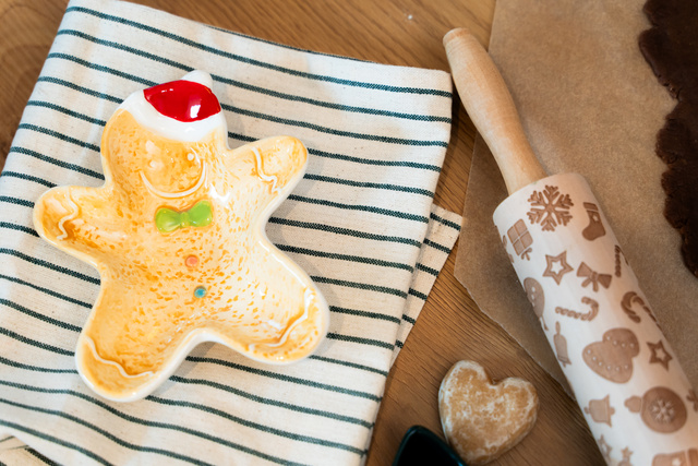 Tava in forma de turta dulce de Craciun, 15 x 12,5 cm, COOKIE