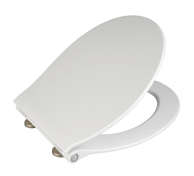 Capac de toaletă cu iluminare cu LED, mecanism Easy Close, Duroplast, WENKO