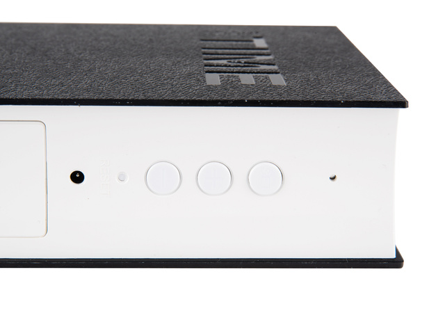 Ceas deșteptător carte BOOK, iluminare LED, 5 x 20 x 14 cm