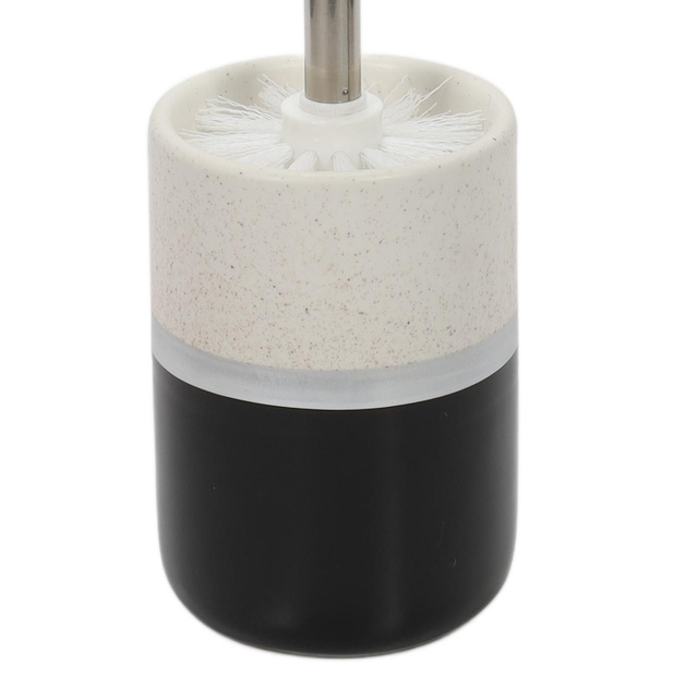 Periecu suport din ceramica, alb/negru, 9,5 x 38 cm