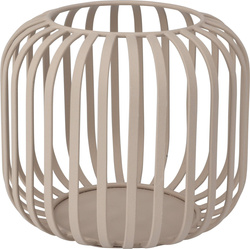 Lampion metalic mic, minimalist, Ø 15 x 13 cm