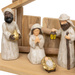 Iisus nașterea + 7 figurine, 30 x 18 cm