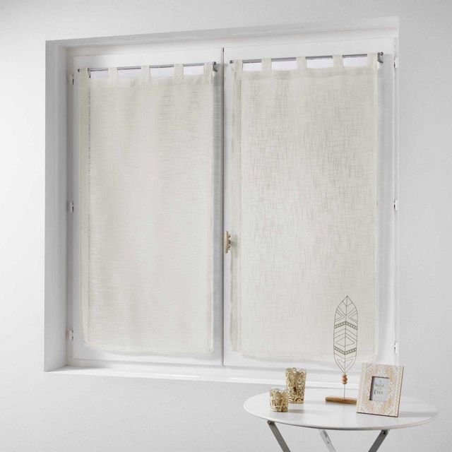 Perdea scurta bucatarie HALTONA, 60 x 160 cm, 2 bucati