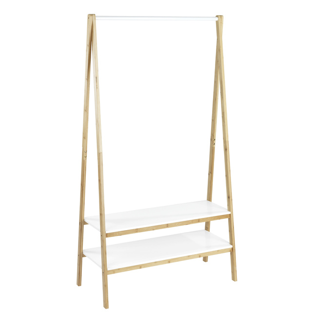 Suport din lemn cu rafturi pentru pantofi, Finja, WENKO