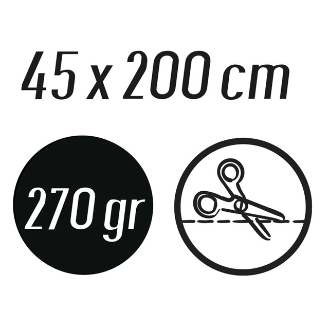 Covoraș pentru sertare SILVER, 270 gr