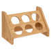 Set de condimente pe suport, bambus, 6 recipiente