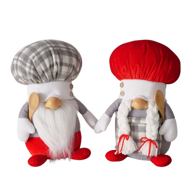 Figurina textilă bucătar COOKY, înălțime 28 cm