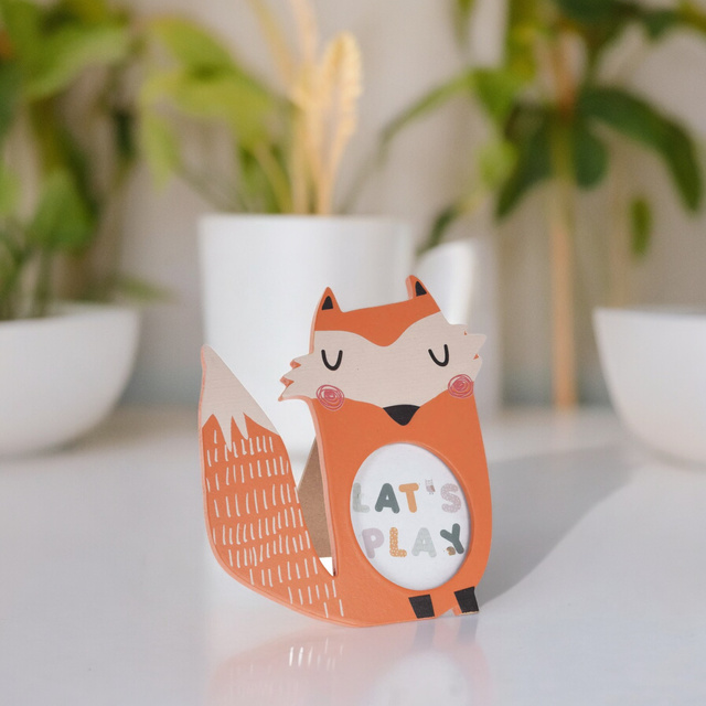 Rama foto Prietenii din padure, copii, MDF