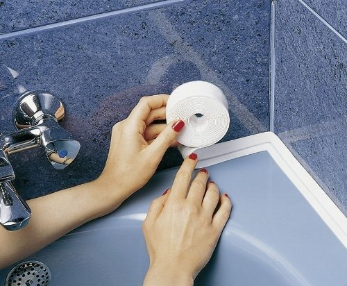 Bandă de etanșare pentru cabina de duș, 3,5 m, lățime 2,8 cm, WENKO