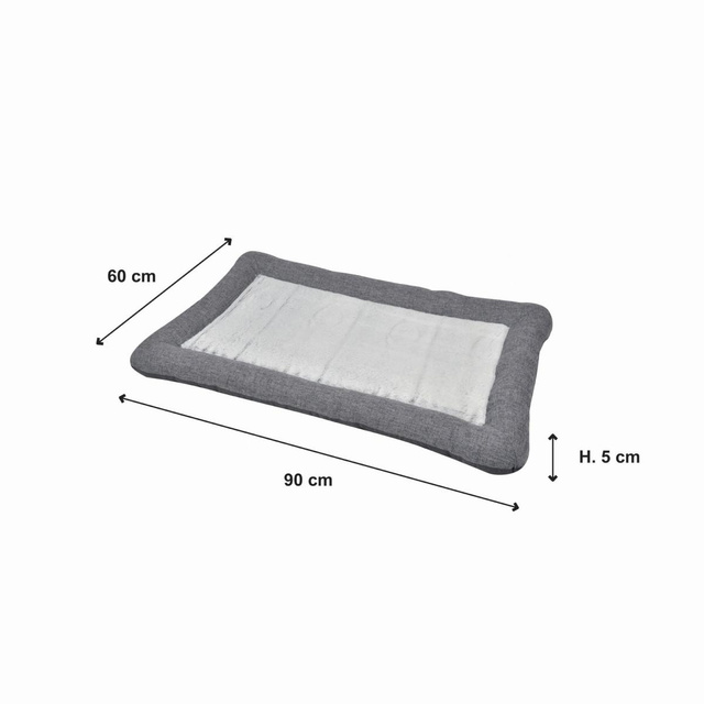 Pat pentru câini COCOON, antiderapant, moale