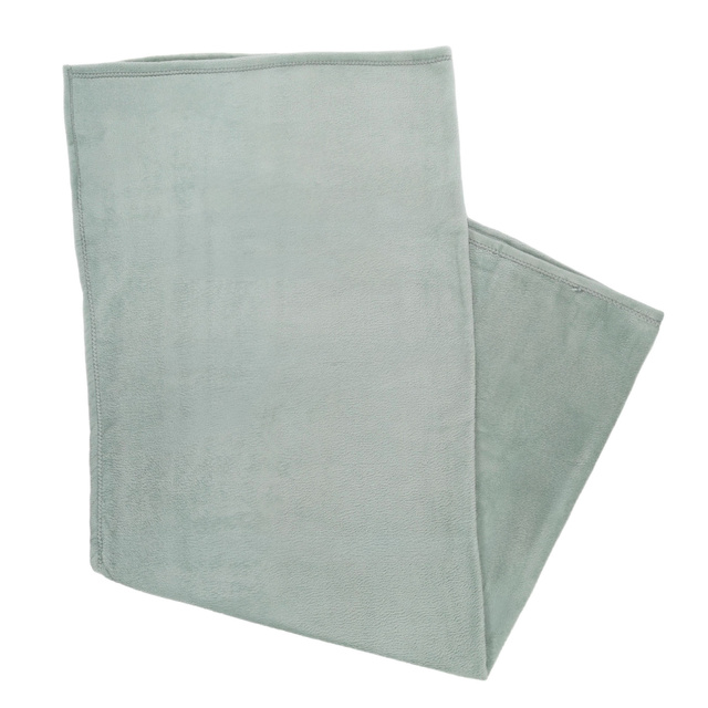 Pătură din pluș 180 x 220 cm, verde deschis