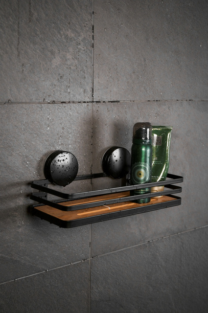 Raft pentru baie sau dus ALBA Static-Loc, negru, Wenko