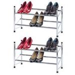 Set de două dulapuri pentru pantofi - raft, poliță