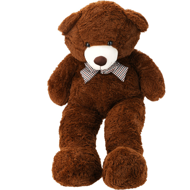 Urs mare cu fundiță TETI, 120 cm