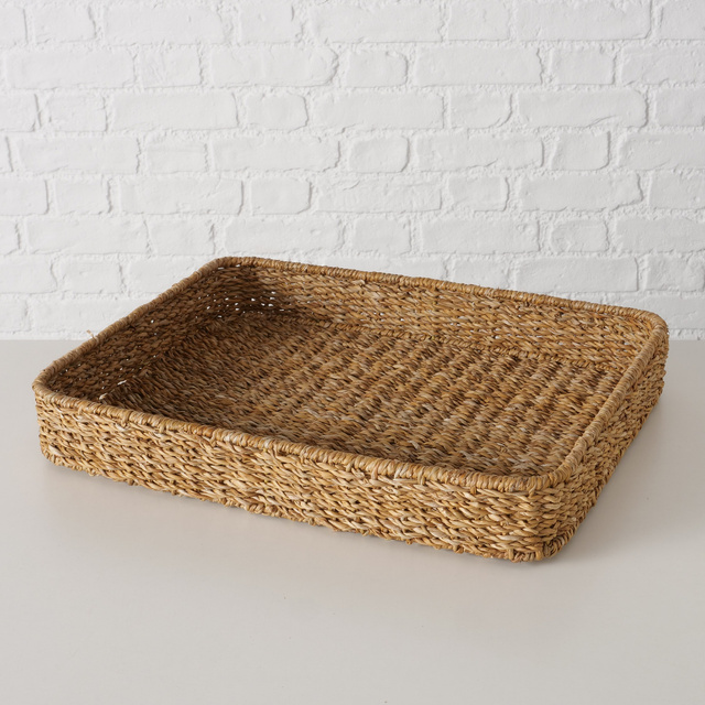 Tava din iarba de mare tesuta SOPHY, 50 x 40 cm