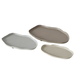 Set 3 tavi  decorative  Esana, bej