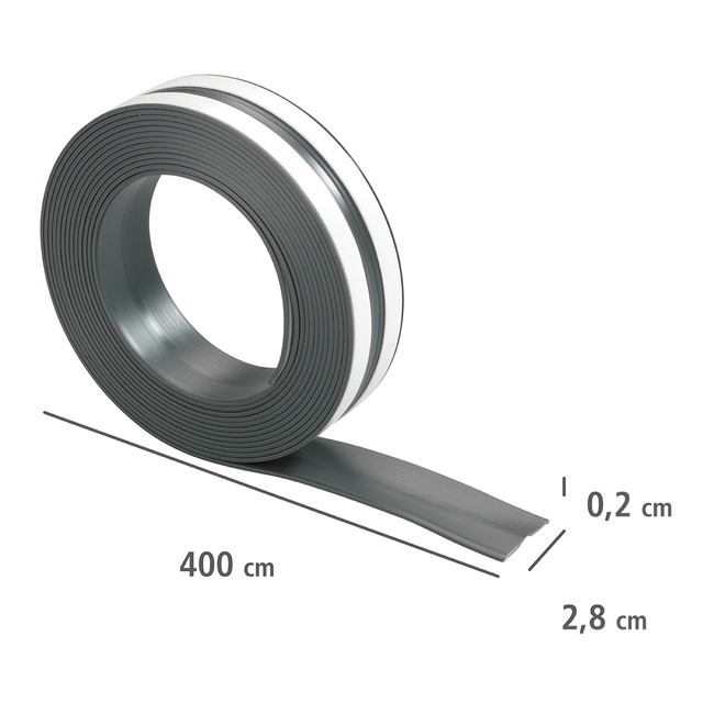 Banda de etansare pentru bucatarii, bai, lungime 4 metri, impermeabila, WENKO