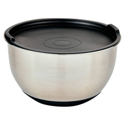 Bol gradat multifunctional cu capac din silicon, 24 x 24 cm