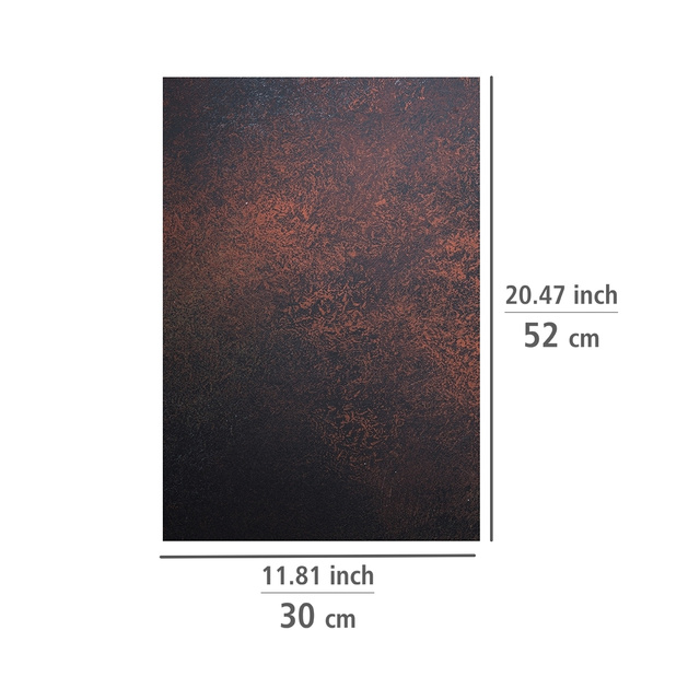 Set 2 placi protectoare pentru aragaz Rosemary, Sticla, 52x30 cm, ALLSTAR