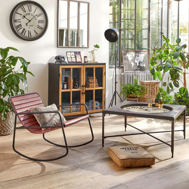 Perna de podea, 40 x 40 cm, iuta