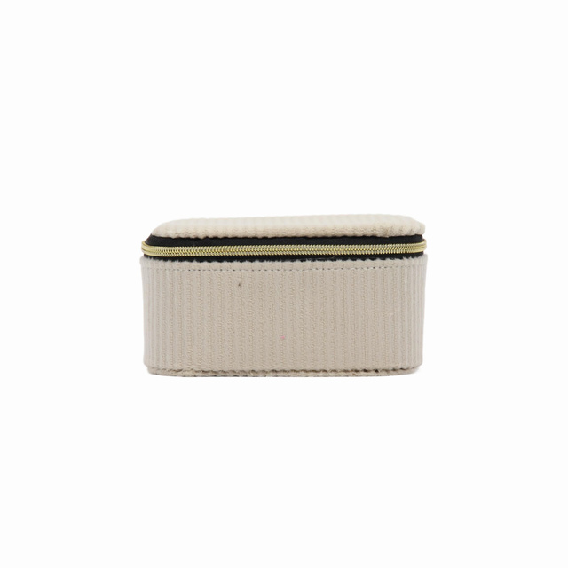 Cutie pentru bijuterii, catifea, 11,5 x 9,5 x 6 cm