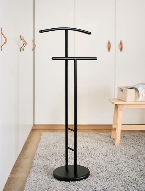 Cuier metalic pentru haine NORDIC SPACE, înălțime 114 cm