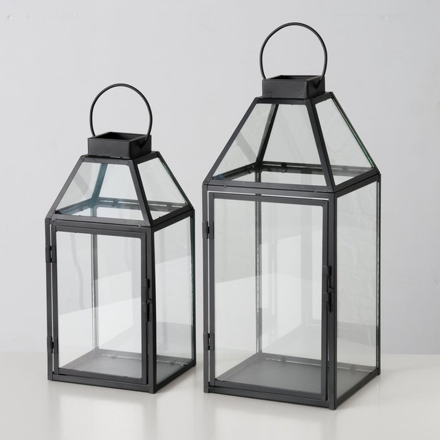 Lampioane pentru lumânări pentru uz interior ODENSE, 2 buc.