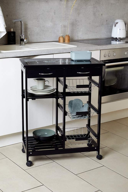 Cărucior de bucătărie BON APPETIT, multifuncțional, WENKO