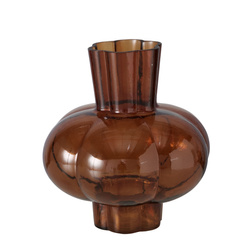 Vasă de sticlă MAHONI voluminoasă, 20 cm