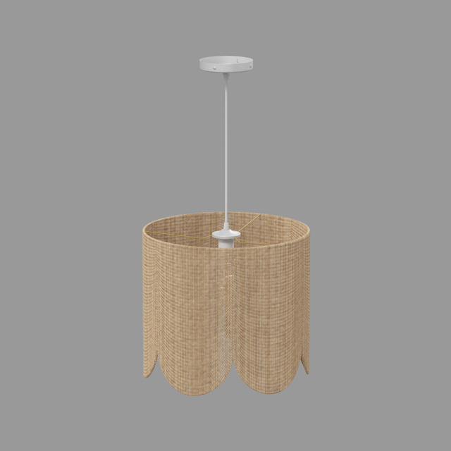 Lustră Janice diametru 38 cm iută naturală