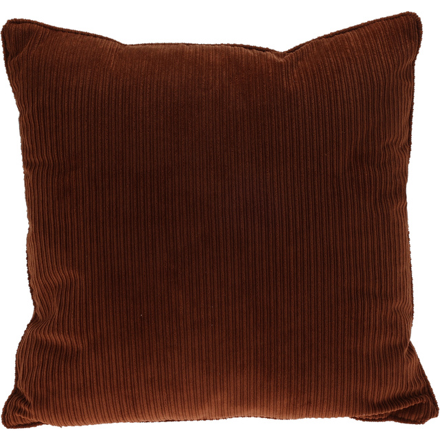 Pernă decorativă din catifea cu margine, 40 x 40 cm